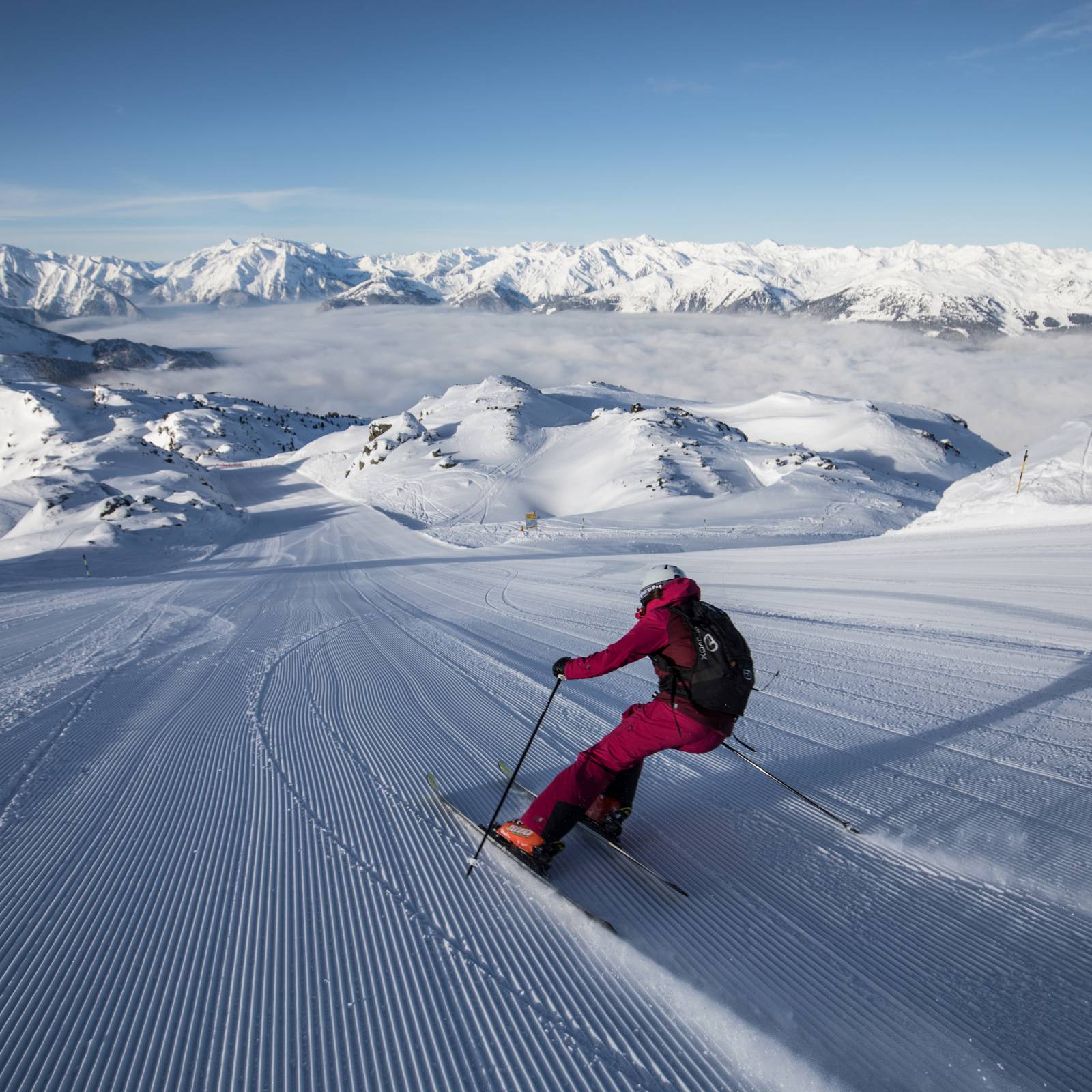 Ski fahren Zillertalarena