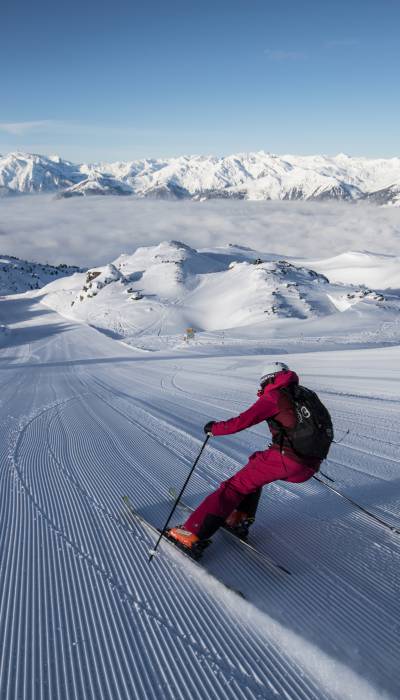 Ski fahren Zillertalarena