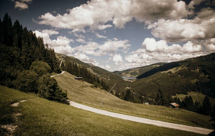 Panorama von der Rössl-Alm Gerlos